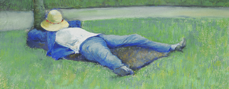 Gustave Caillebotte - La Sieste